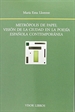 Portada del libro Metrópolis de papel. Visión de la ciudad en la poesía española contempoánea