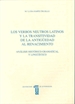 Portada del libro Los verbos neutros latinos y la transitividad de la Antigüedad al Renancimiento