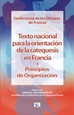 Portada del libro Texto nacional para la orientación de la catequesis en Francia y Principios de Organización