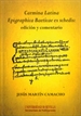 Portada del libro Carmina Latina Epigraphica Baeticae ex schedis: edición y comentario