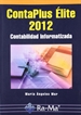 Portada del libro ContaPlus 2012. Contabilidad informatizada