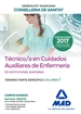Portada del libro Técnico en Cuidados Auxiliares de Enfermería de la Conselleria de Sanitat de la Generalitat Valenciana. Temario parte específica volumen 1