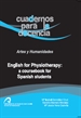 Portada del libro English for Physiotherapy: a coursebook for Spanish students