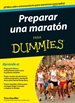 Portada del libro Preparar una maratón para Dummies