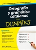 Portada del libro Ortografía y gramática catalanas para Dummies