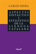 Portada del libro Aspectes sintàctics i estilístics de la llengua catalana
