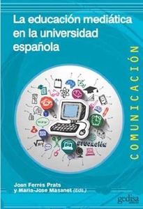 Portada del libro La educación mediática en la universidad española