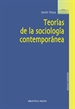 Portada del libro Teorías de la sociología contemporánea