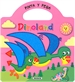 Portada del libro Pinta y pega - Dinoland 2