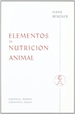 Portada del libro Elementos de nutrición animal