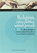 Portada del libro Religión, esfera pública, mundo privado