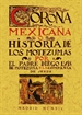 Portada del libro Corona Mexicana, o historia de los nueve Motezumas.