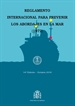 Portada del libro Reglamento internacional para prevenir los abordajes en la mar, 1972
