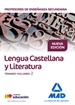 Portada del libro Cuerpo de Profesores de Enseñanza Secundaria. Lengua Castellana y Literatura. Temario. Volumen 2