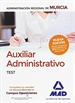Portada del libro Auxiliar Administrativo de la Administración Regional de Murcia. Test