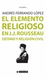 Portada del libro El elemento religioso en J.J. Rousseau