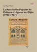 Portada del libro La Asociación Popular de Cultura e Higiene de Gijón (1903-1937)