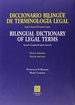Portada del libro Diccionario bilingüe de terminología legal (Inglés-Español / Español-Inglés)