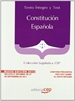 Portada del libro Constitución Española.Texto Íntegro y Test. Colección Legislativa CEP