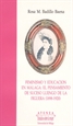 Portada del libro Feminismo y educación en Málaga: El pensamiento de Suceso Luengo de la Figuera (1898-1920)