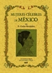 Portada del libro Mujeres célebres de México