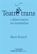 Portada del libro Teatre trans
