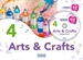 Portada del libro Think Do Learn Arts & Crafts 4th Primary. Class book + CD pack