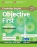 Portada del libro Objective First Student's Book without Answers with CD-ROM with Testbank 4th Edition