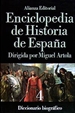 Portada del libro Enciclopedia de Historia de España (IV). Diccionario biográfico