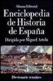 Portada del libro Enciclopedia de Historia de España (V).  Diccionario temático
