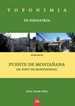 Portada del libro Toponimia de Ribagorza. Municipio de Puente de Montañana