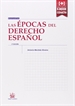 Portada del libro Las Épocas del Derecho Español
