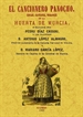 Portada del libro El cancionero panocho. Coplas, cantares, romances de la Huerta de Murcia.