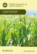 Portada del libro Recolección de cultivos herbáceos. AGAC0108 - Cultivos herbáceos