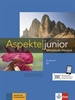 Portada del libro Aspekte junior b2, libro del alumno con video y audio online