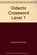 Portada del libro Didactic Crossword Level 1
