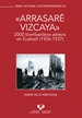 Portada del libro “"Arrasaré Vizcaya"”. 2000 bombardeos aéreos en Euskadi (1936-1937)