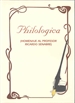 Portada del libro Philologica. Homenaje al profesor Ricardo Senabre
