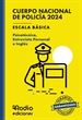 Portada del libro Cuerpo Nacional de Policía 2024. Escala básica. Psicotécnico, Entrevista Personal e Inglés