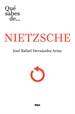 Portada del libro ¿Qué sabes de Nietzsche?