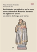 Portada del libro Actividades escultóricas en la zona suroccidental de Asturias durante los siglos XVII y XVIII