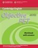Portada del libro Objective PET Workbook with answers 2nd Edition