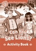 Portada del libro Oxford Read and Imagine 2. Can You See Lions Activity Book