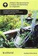 Portada del libro Mantenimiento y mejora de elementos vegetales. AGAO0208 - Instalación y mantenimiento de jardines y zonas verdes