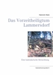 Portada del libro Das Vorzeitheiligtum Lammersdorf