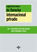 Portada del libro Legislación básica de Derecho Internacional privado