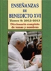 Portada del libro Enseñanzas de Benedicto XVI. Tomo 8: Año 2012