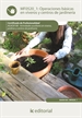 Portada del libro Operaciones básicas en viveros y centros de jardinería. AGAO0108 - Actividades auxiliares en viveros, jardines y centros de jardinería