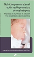 Portada del libro Nutrición parenteral en el recién nacido prematuro de muy bajo peso