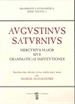 Portada del libro Augustinus Saturnius. Mercurius maior sive grammaticae institutiones